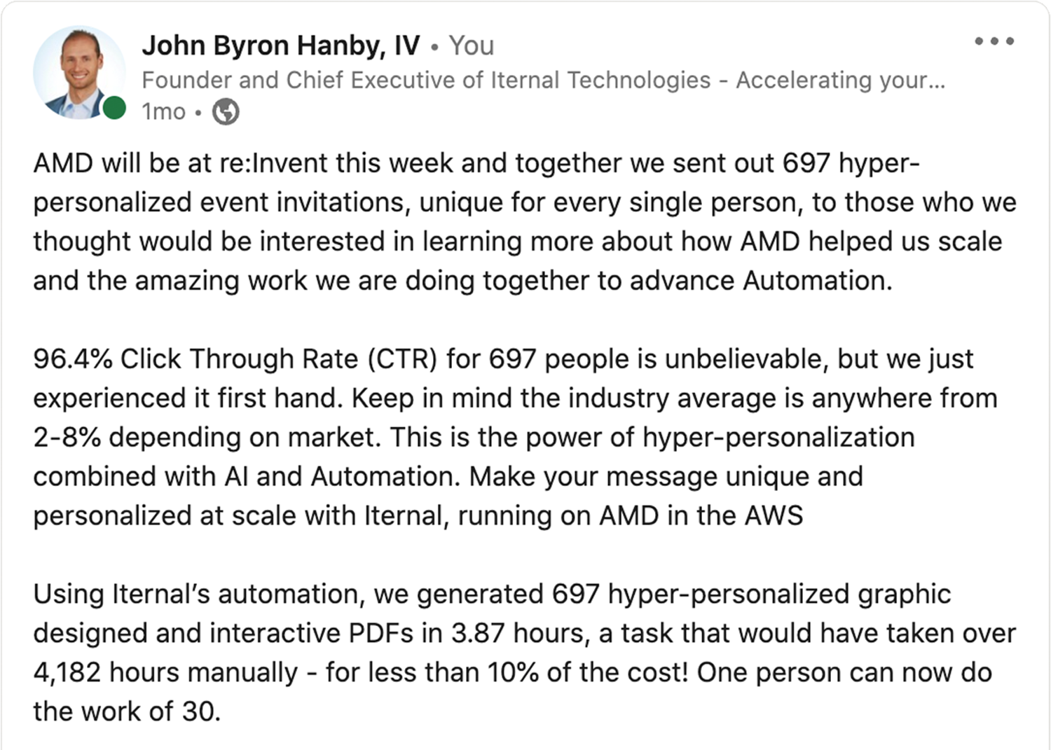 AMD Success Story