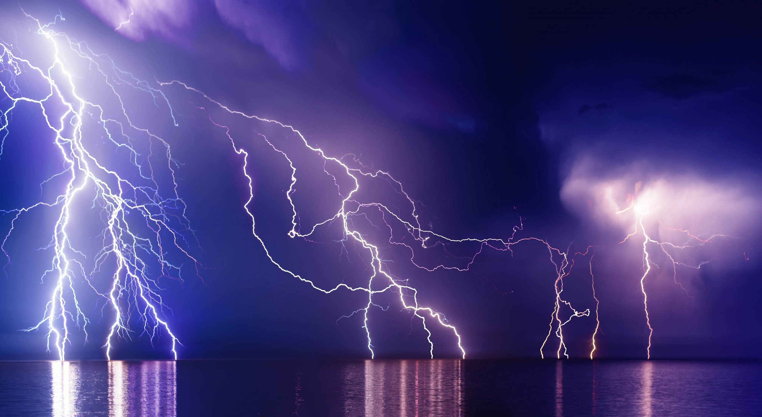 Fractal Lightning Strike Electricity