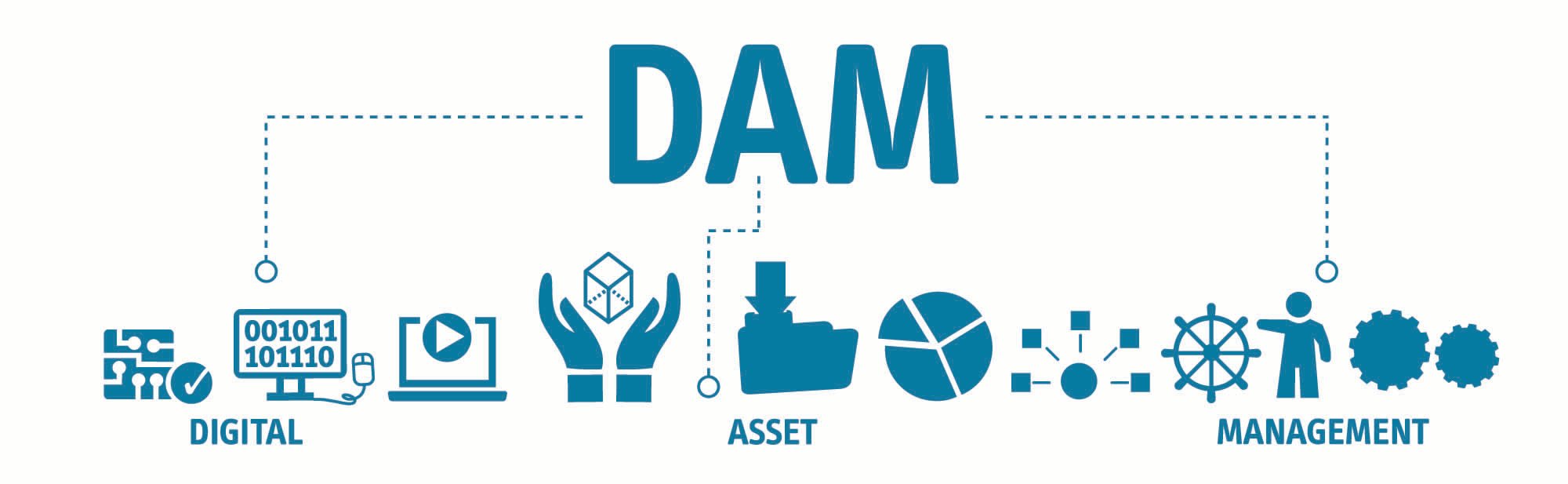 DAM Digital Asset Management Organization Concept